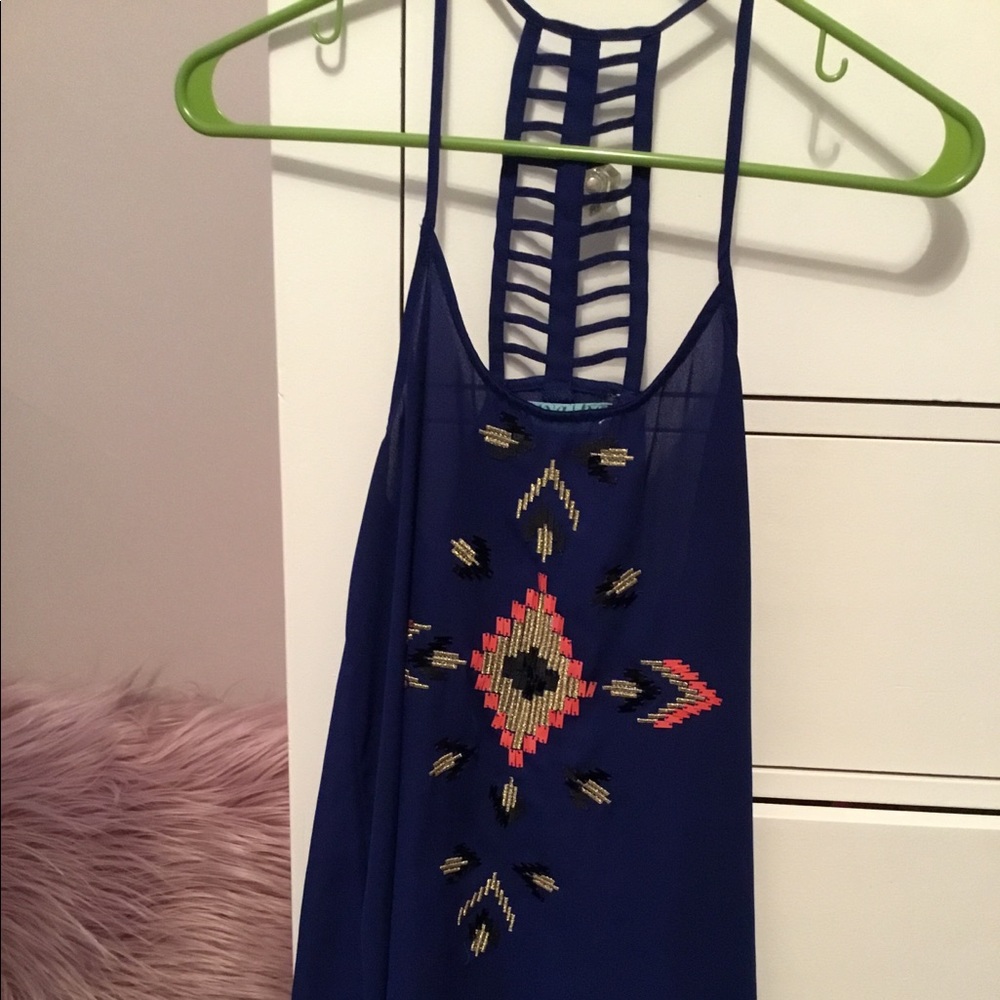 Beaded tank